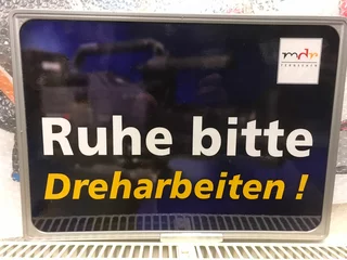 Ruhe Bitte Schild